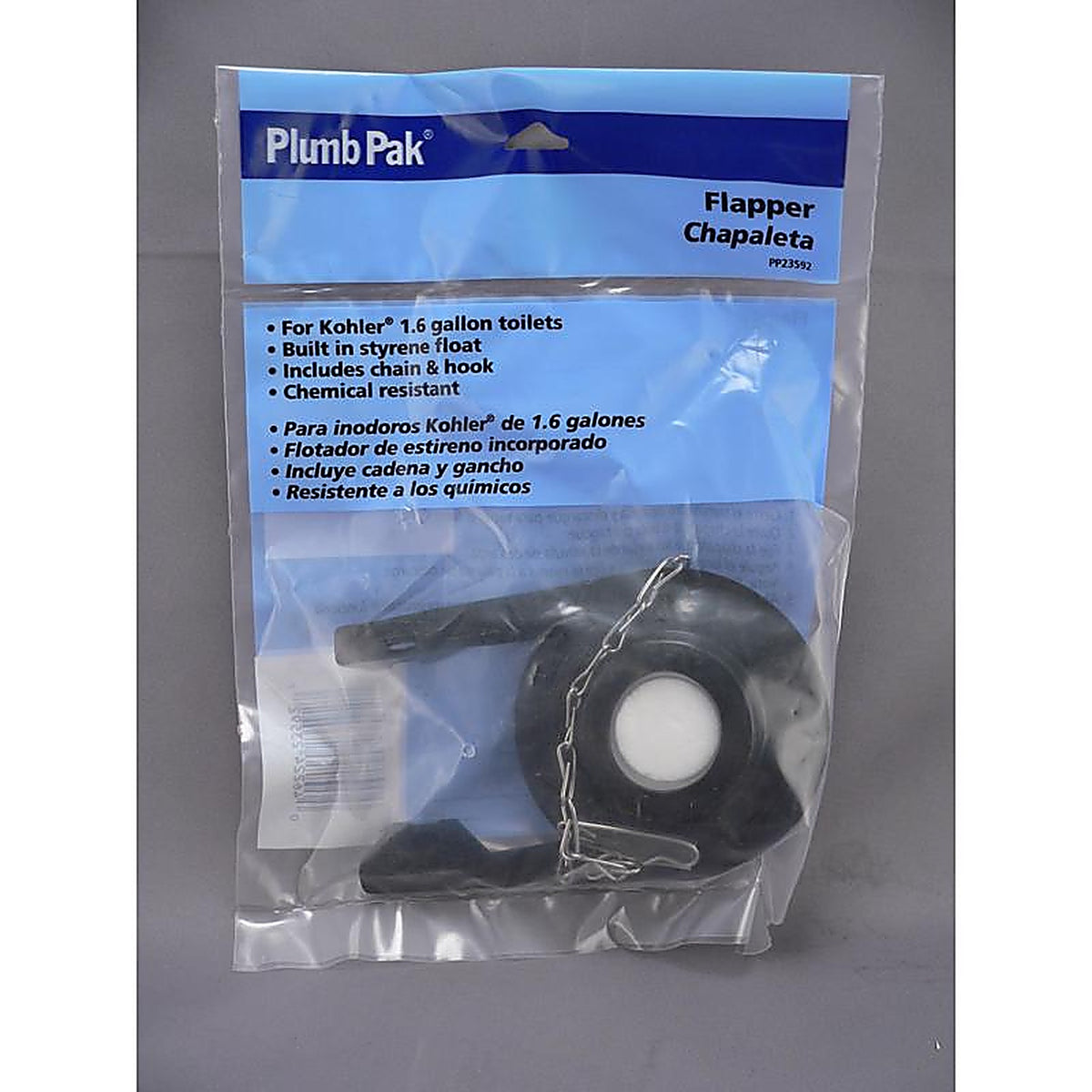 Plumb Pak - PP23592 - Flapper and Chain Rubber for Kohler