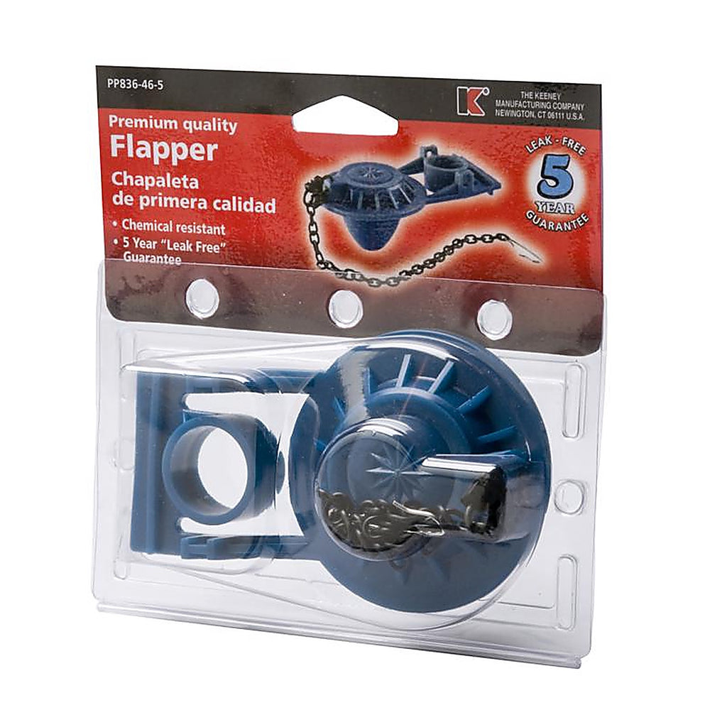 Keeney K836-46-5 Flapper Chain Blue Vinyl