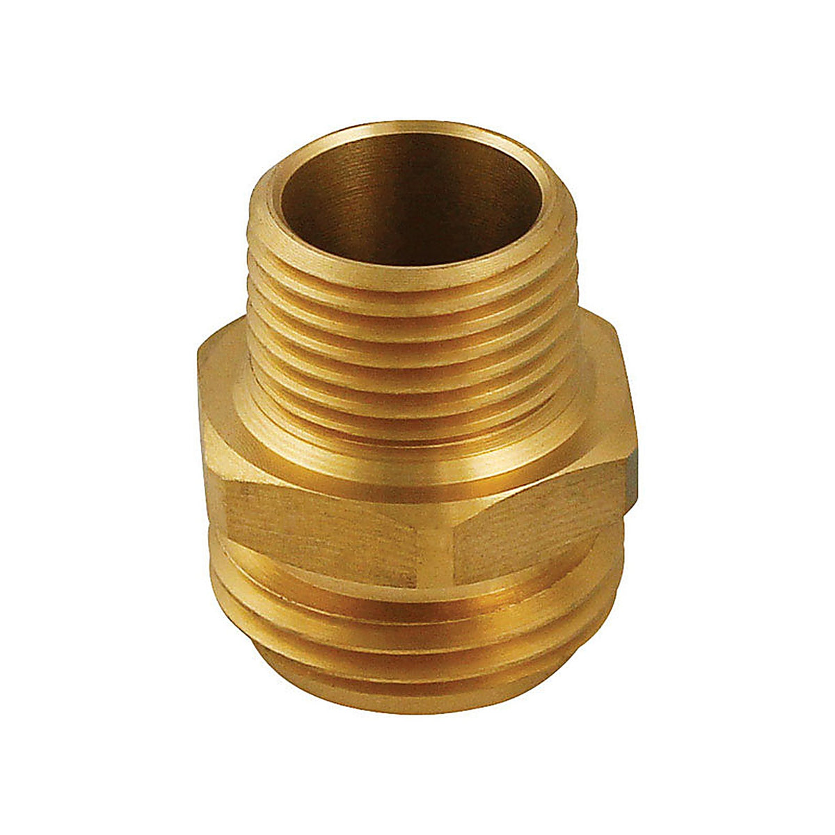 Plumb Pak - PP850-50 - Brass 1/2 In. D X 3/4 In. D Hose Adapter 1 Pack