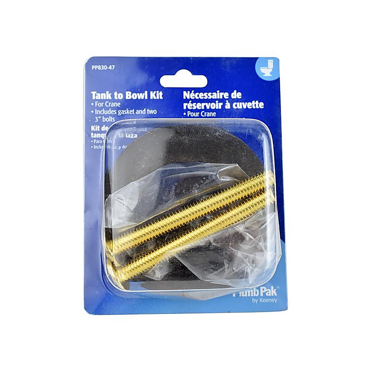 Plumb Pak PP830-47 Tank to Bowl Kit Rubber For Crane