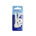 Plumb Pak PP835-19 Toilet Bolt Set White Plastic