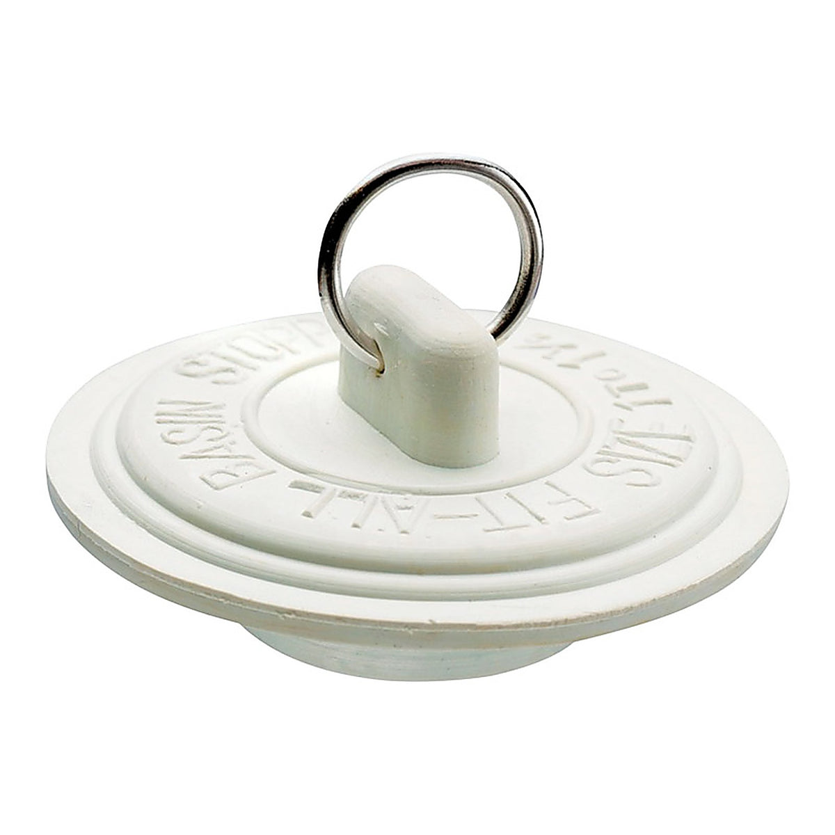 Plumb Pak PP820-3 1-3/8 in. Dia. White Rubber Drain Stopper