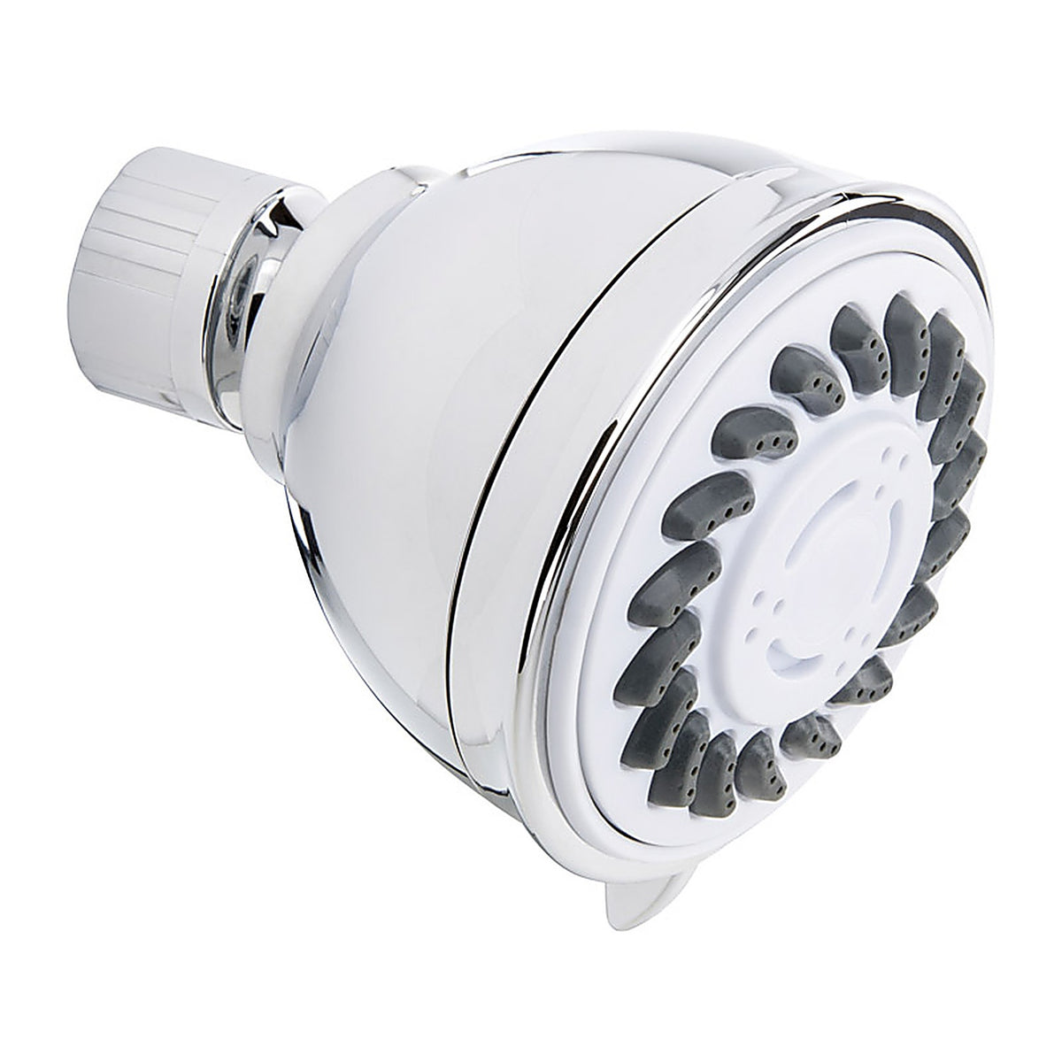 Keeney K704CP Stylewise Polished Chrome Plastic 3 settings Showerhead 1.8 gpm