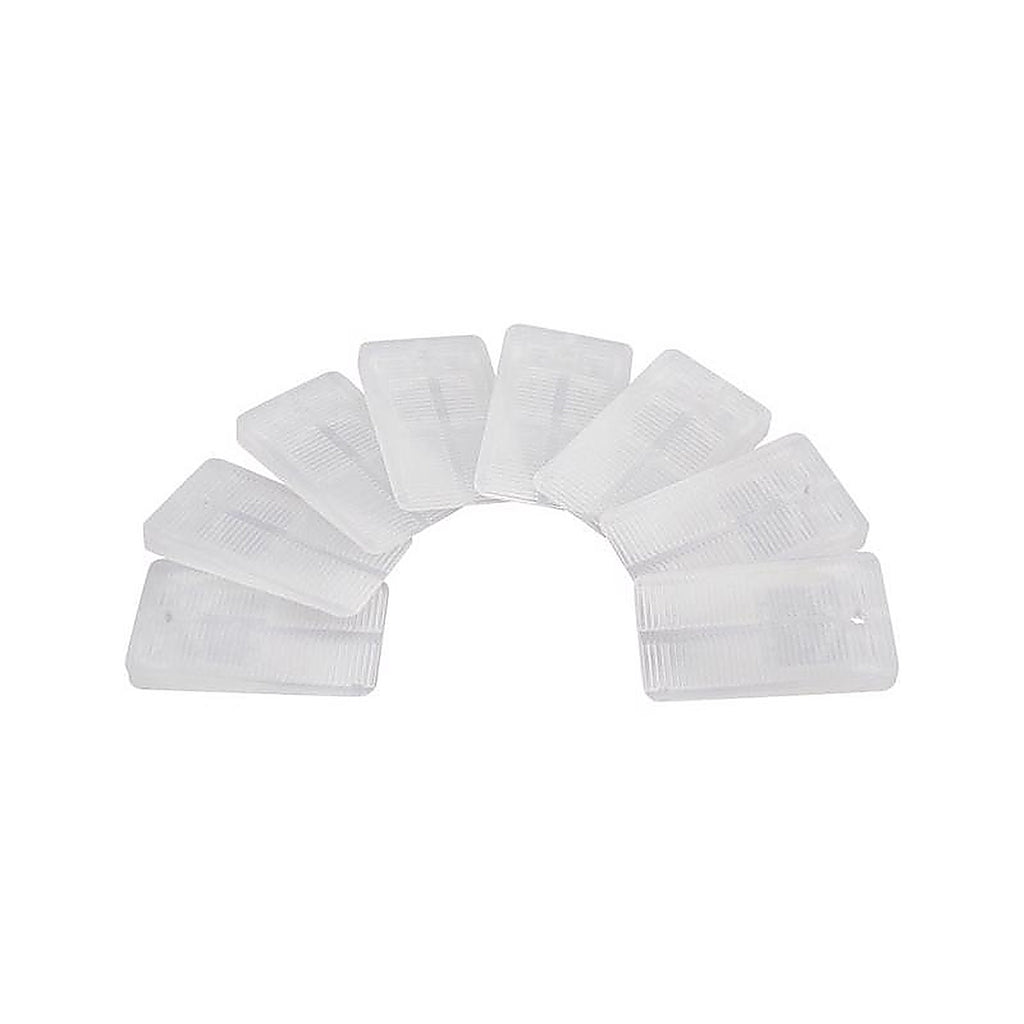 Keeney K836-49 Toilet Shims White Plastic For Universal