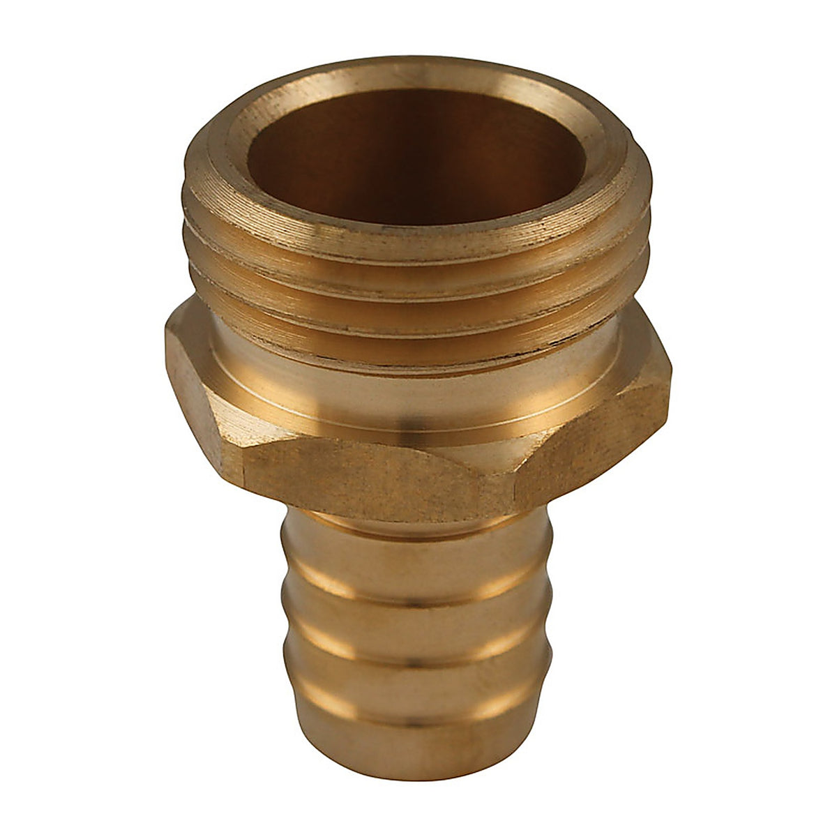 Plumb Pak - PP850-80 - Brass 5/8 In. D X 3/4 In. D Hose Coupling 1 Pack