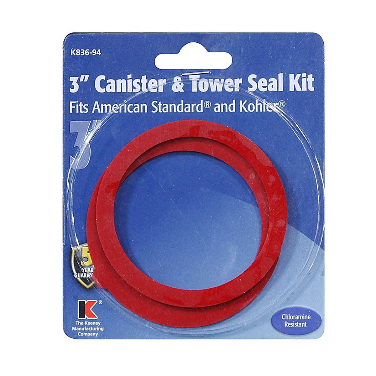 Keeney - K836-94 - Flush Valve Seal Red for American Standard
