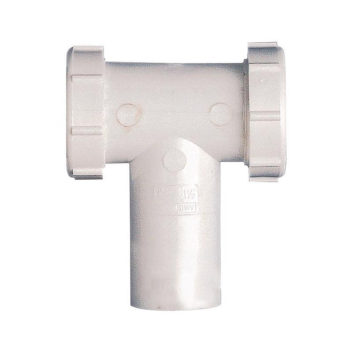 Plumb Pak PP66-7W 1-1/2 in. Dia. Plastic Tee and Tailpiece