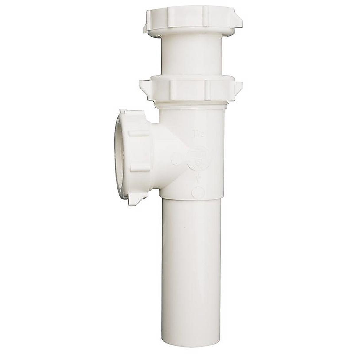 Plumb Pak PP66-8W 1-1/2 in. Dia. Plastic End Outlet Tee