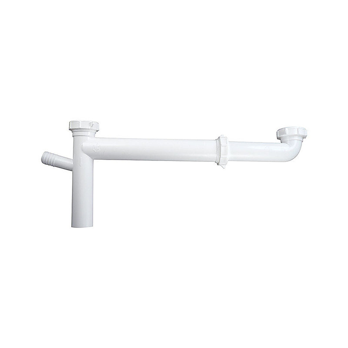 Plumb Pak PP919W 1-1/2 in. Dia. x 20 in. L Plastic Continuous Waste End Outlet