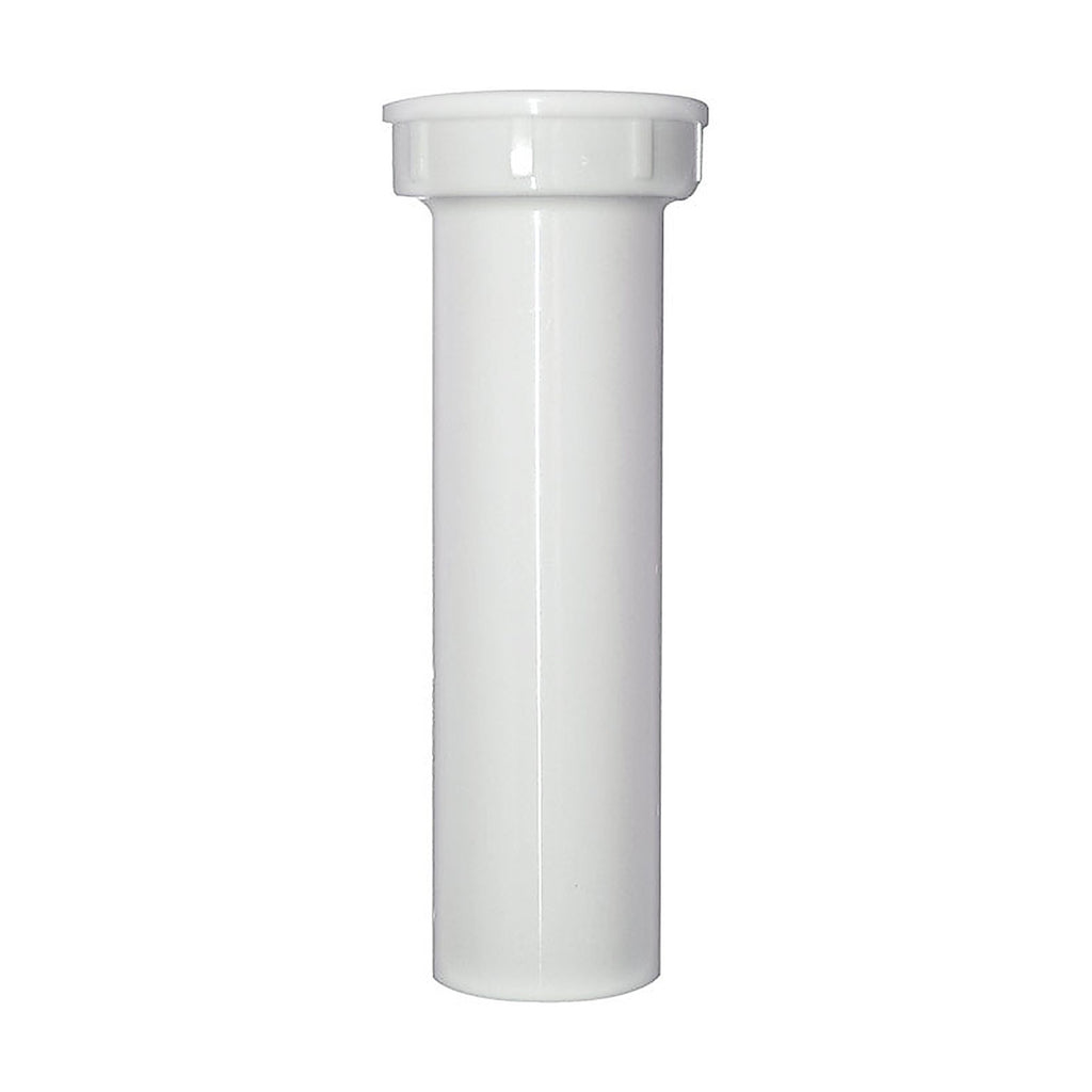 Plumb Pak PP15-6W 1-1/2 in. Dia. x 6 in. L Plastic Tailpiece