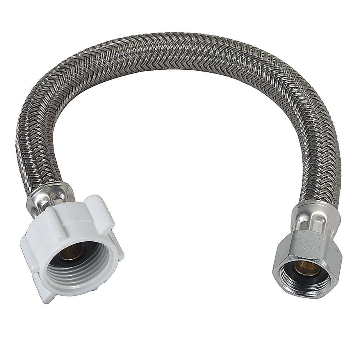 Brasscraft - PSB858 - Plumb Shop 1/2 In. Ballcock Piece X 7/8 In. D Ballcock 12 In. PVC Toilet Supply Line