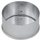 Imperial - GV0723 - 5 In. D Galvanized Steel Pipe End Cap