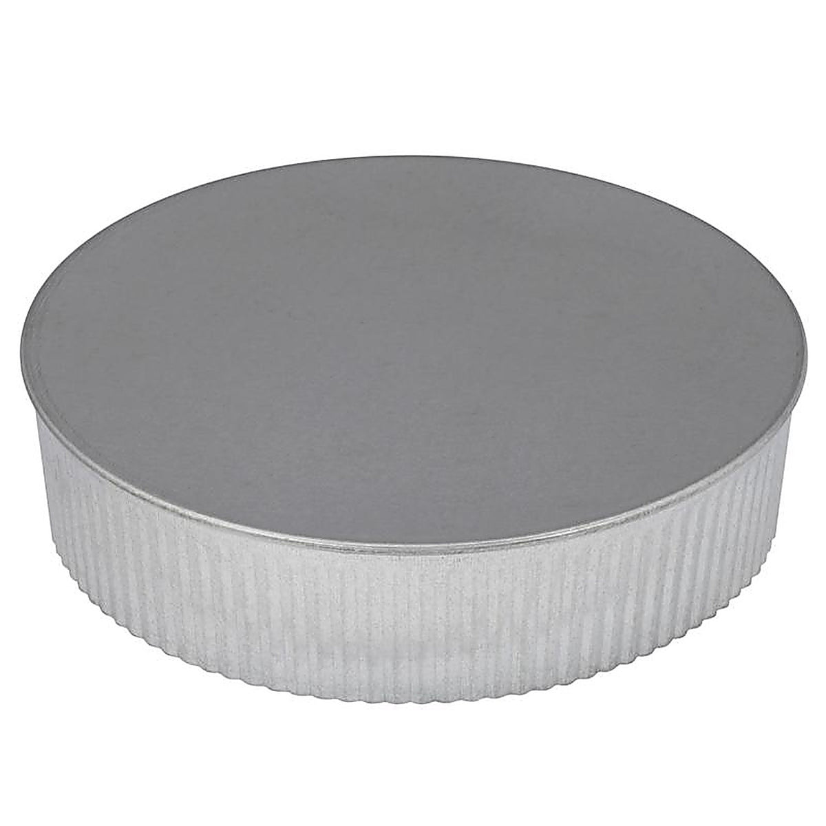 Imperial - GV0725 - 7 In. D Galvanized Steel Pipe End Cap