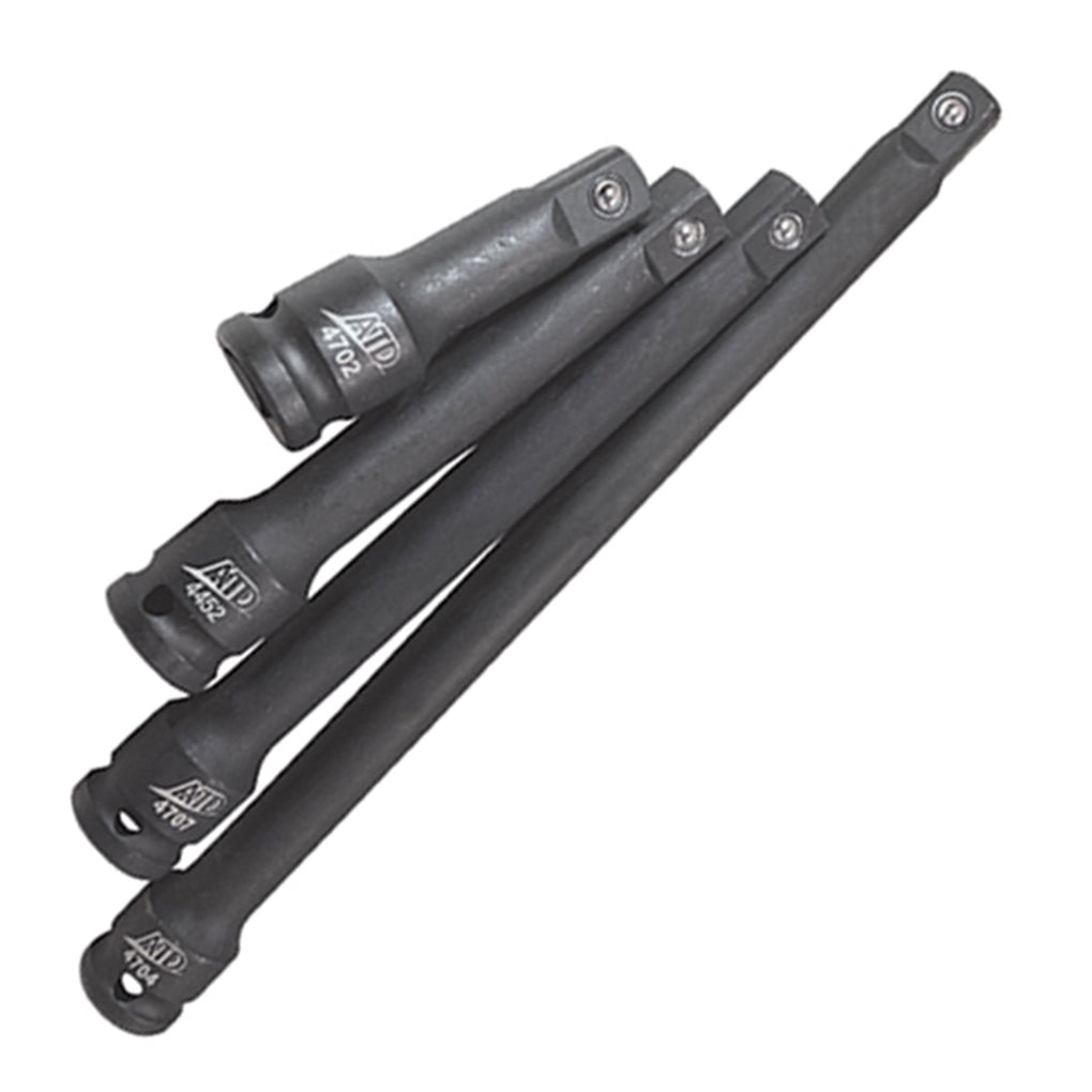 ATD - 4864 - 4-Piece 1/2 Drive Impact Extension Set