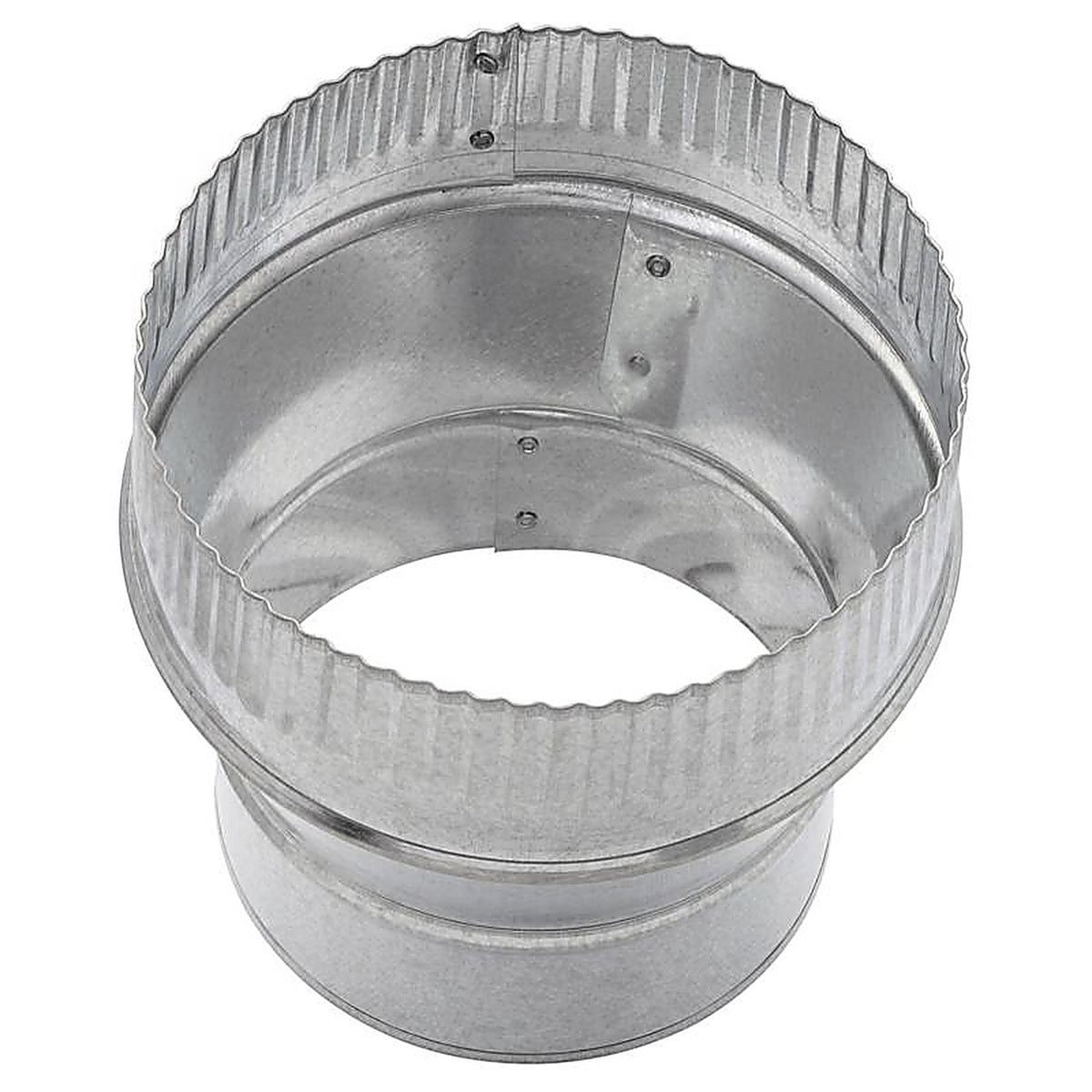 Imperial GV1358 5 in. Dia. x 6 in. Dia. Galvanized Steel Furnace Pipe Reducer