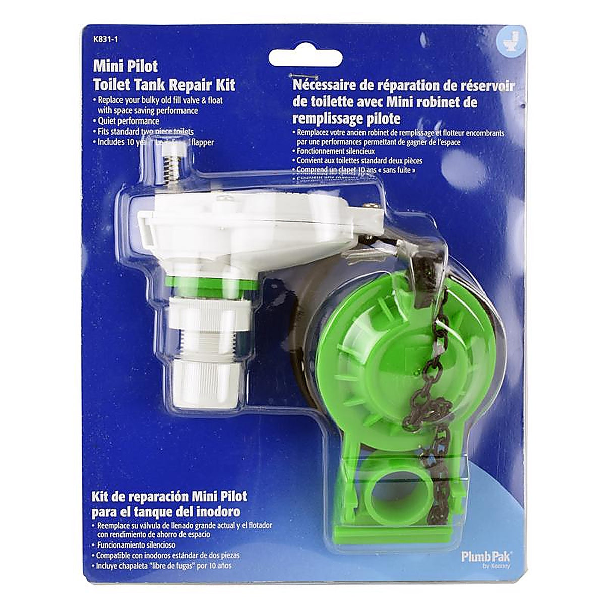 Keeney - K831-1 - Toilet Repair Kit for Universal