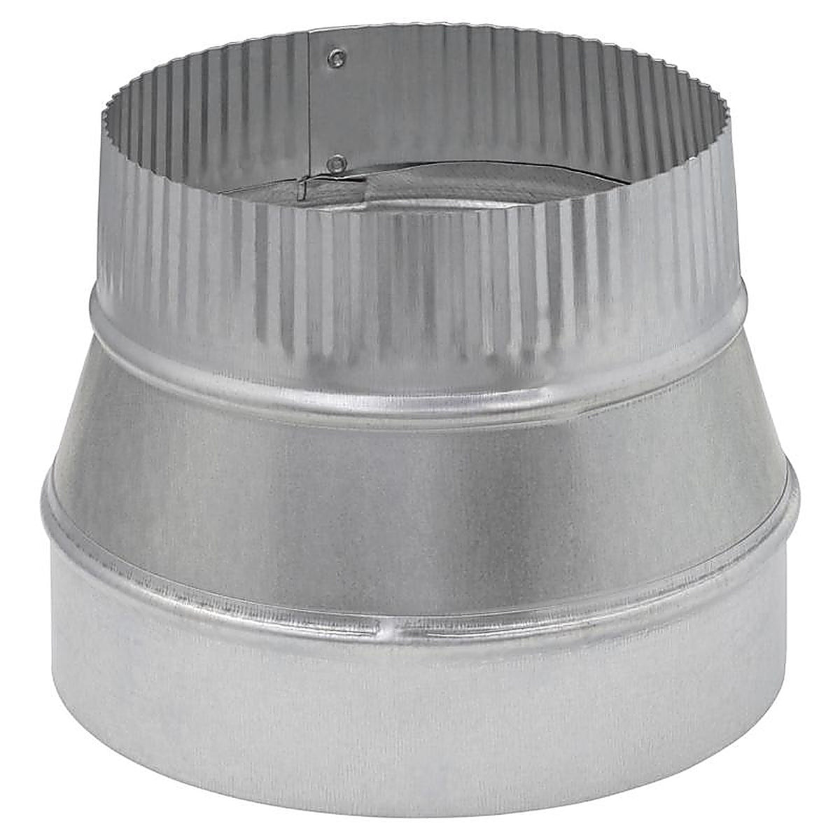 Imperial - GV0825 - 9 In. D X 8 In. D Galvanized Steel Furnace Pipe Reducer