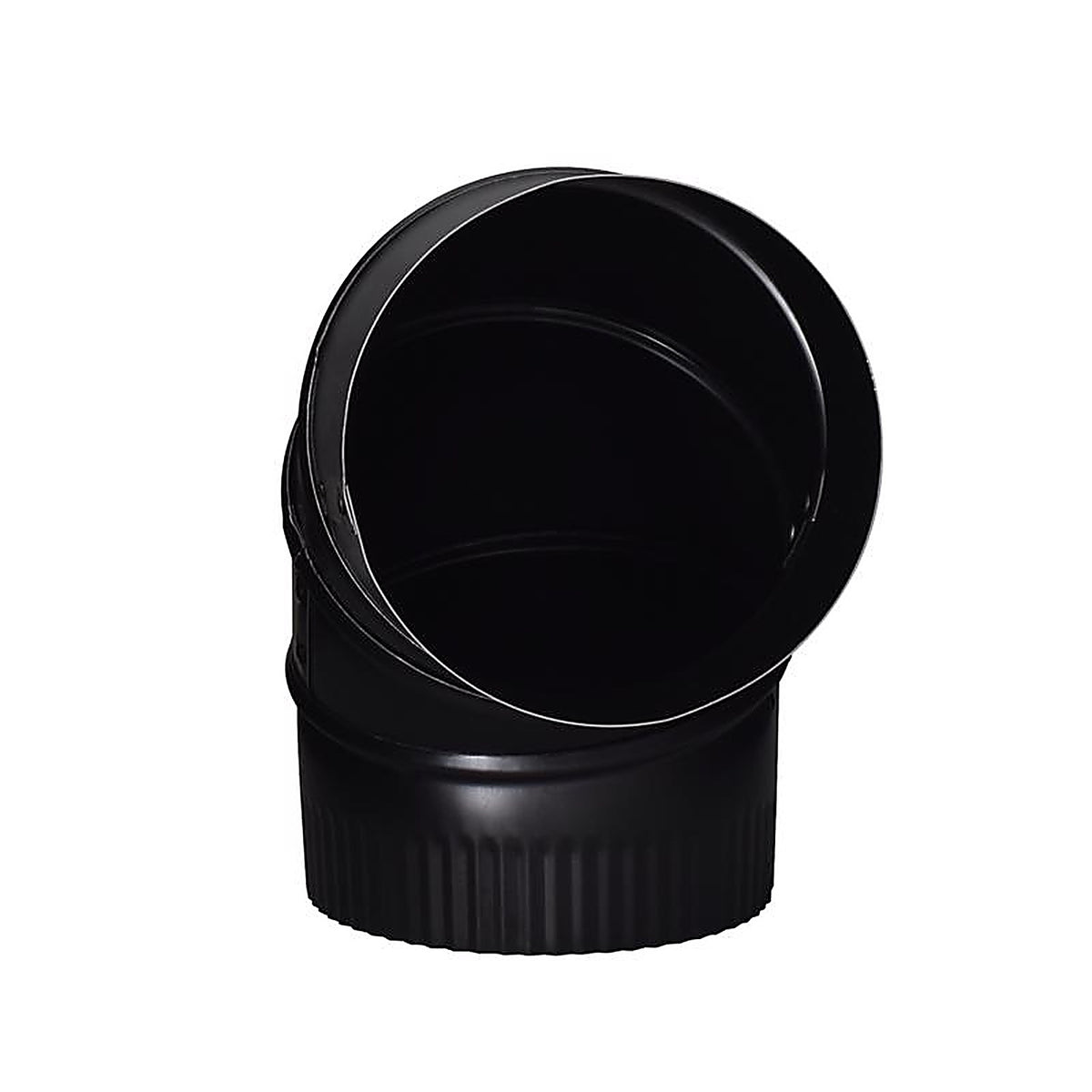 Imperial - BM0013 - 5 In. D X 5 In. D Adjustable 90 Deg Galvanized Steel Stove Pipe Elbow