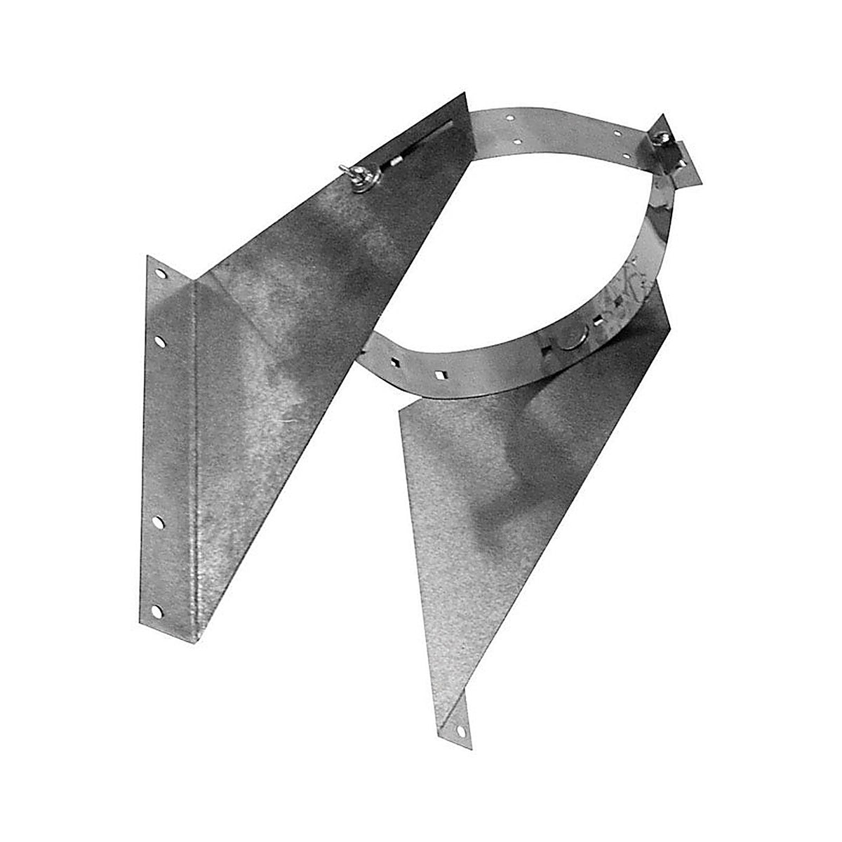 Selkirk - 200260 - 5 In. to 8 In. Stainless Steel Wall Support/Band Assembly