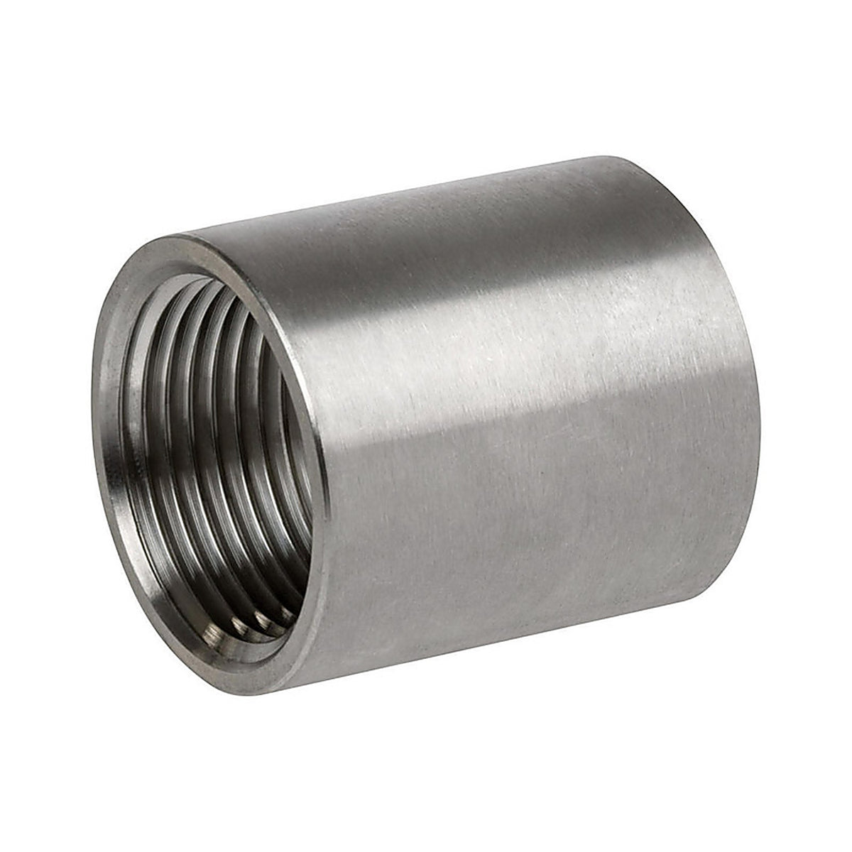Smith-Cooper 4638100270 1-1/2 in. FPT x 1-1/2 in. Dia. FPT Stainless Steel Coupling