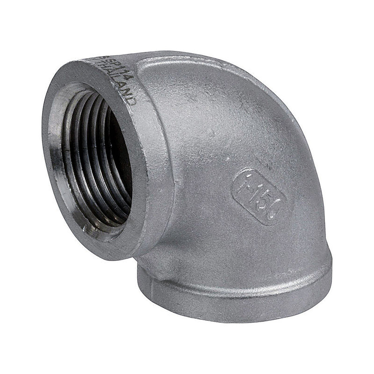 Smith-Cooper 4638100470 1-1/2 in. FPT x 1-1/2 in. Dia. FPT Stainless Steel Elbow