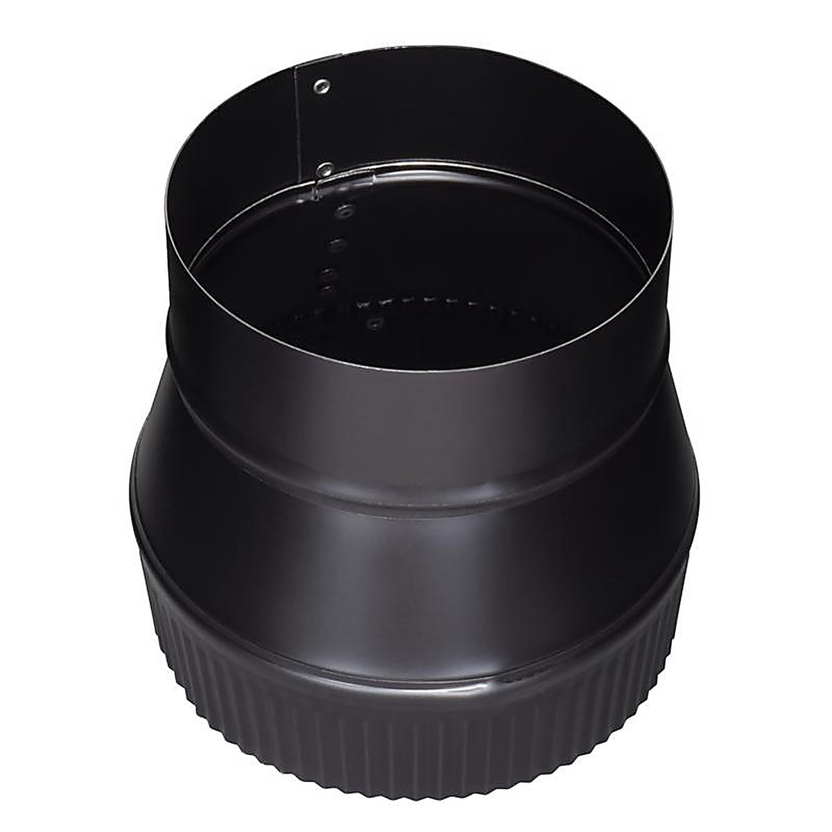 Imperial - BM0059 - 5 In. D X 6 In. D Galvanized Steel Stove Pipe Increaser