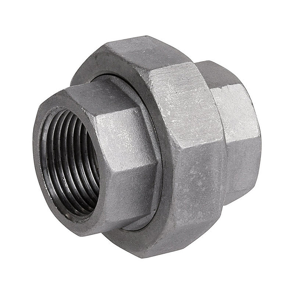 Smith-Cooper 4638102660 1-1/4 in. FPT x 1-1/4 in. Dia. FPT Stainless Steel Union