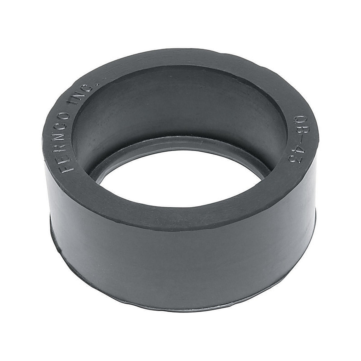 Fernco PQB-43 Schedule 40 4 in. Compression x 3 in. Dia. Compression PVC Bushing