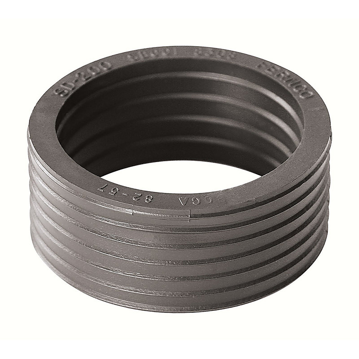 Fernco PSD-200 Schedule 40 2 in. Hub x 2 in. Dia. Hub PVC Connector