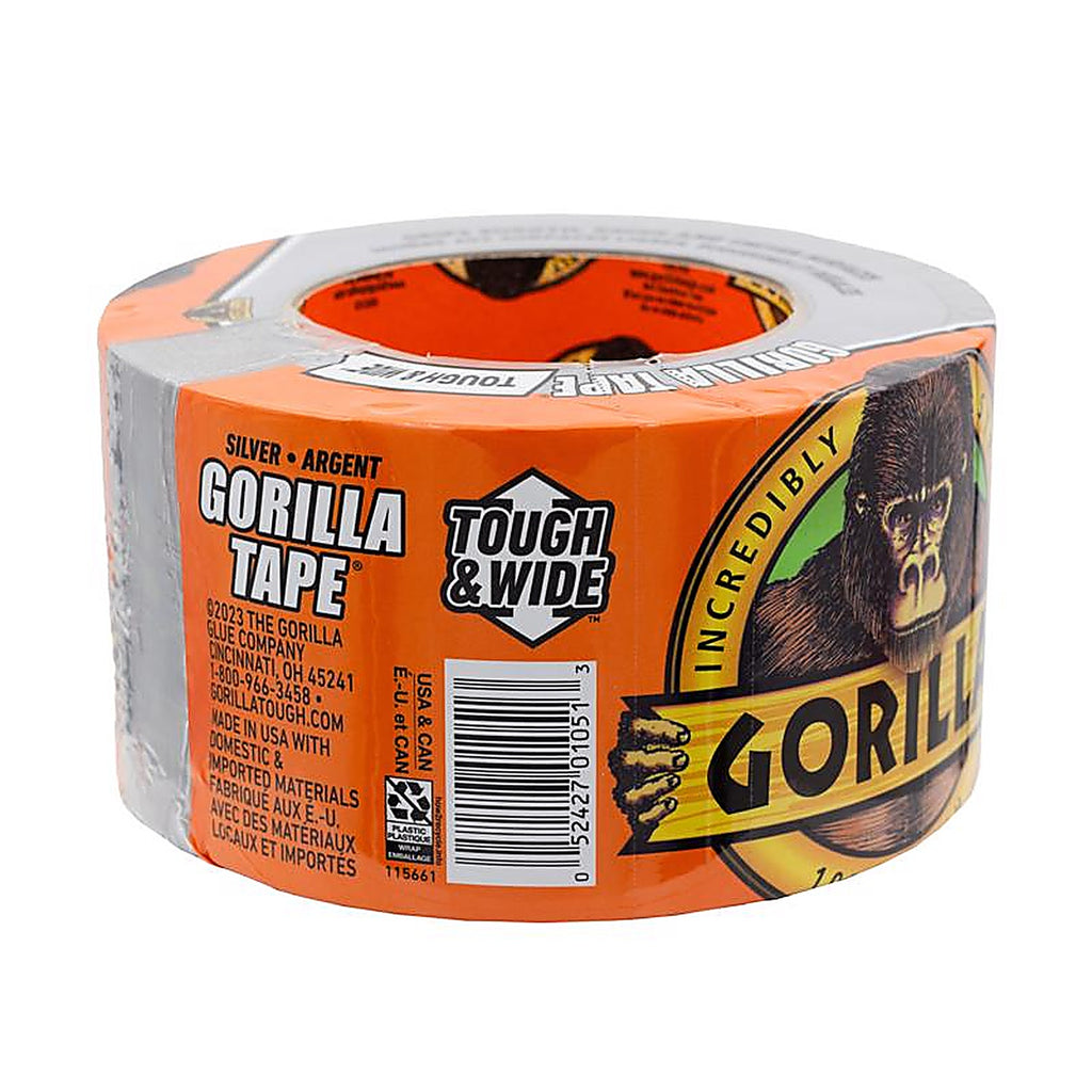 Gorilla 105680 2.88 in. W x 25 yd. L Silver Duct Tape