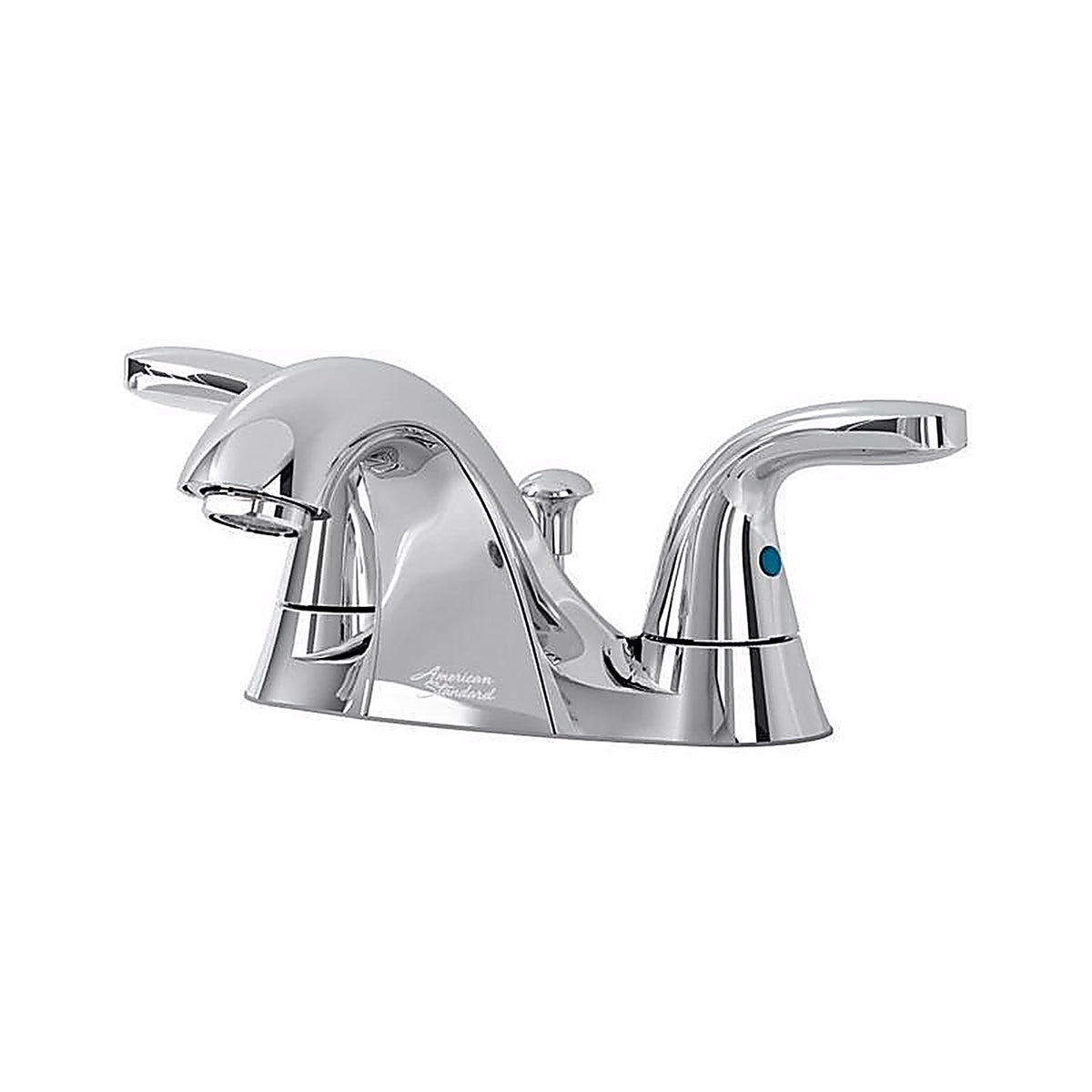 American Standard 9091201.002 Cadet Cadet Chrome Two Handle Lavatory Faucet 4 in.