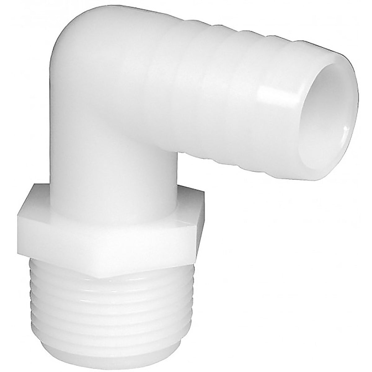 Green Leaf CBEL3814BG1 3/8 in. MPT x 1/4 in. Dia. Barb Nylon Elbow