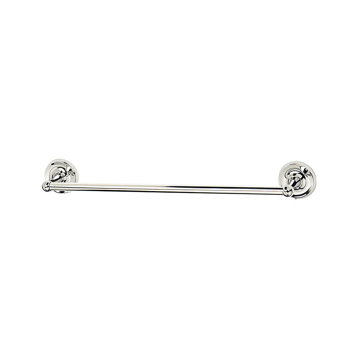 OakBrook 355-0201 Polish Chrome Towel Bar 24 in. L Zinc