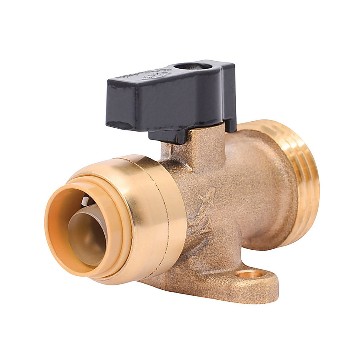 SharkBite 25559LF 3/4 in. PTC x 3/4 in. MIP Brass Washing Machine Valve