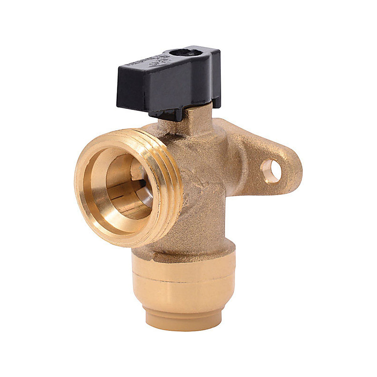 SharkBite 25560LF 1/2 in. PTC x 3/4 in. MIP Brass Washing Machine Valve