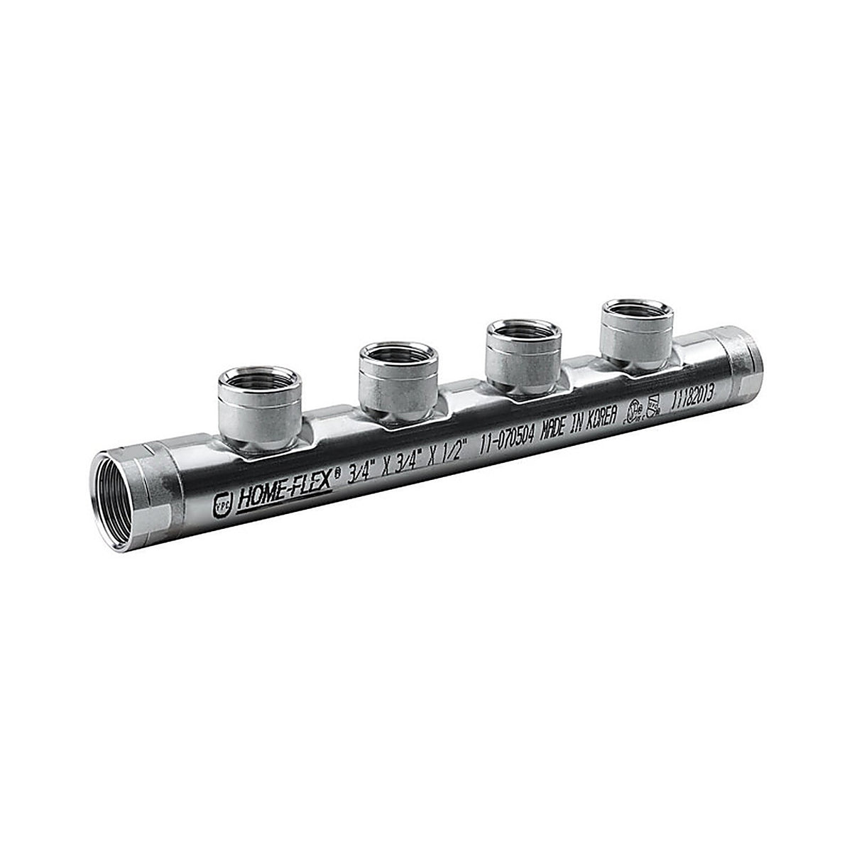 Home-Flex 11-070504 3/4 in. FIP x 3/4 in. Dia. FIP Steel Manifold