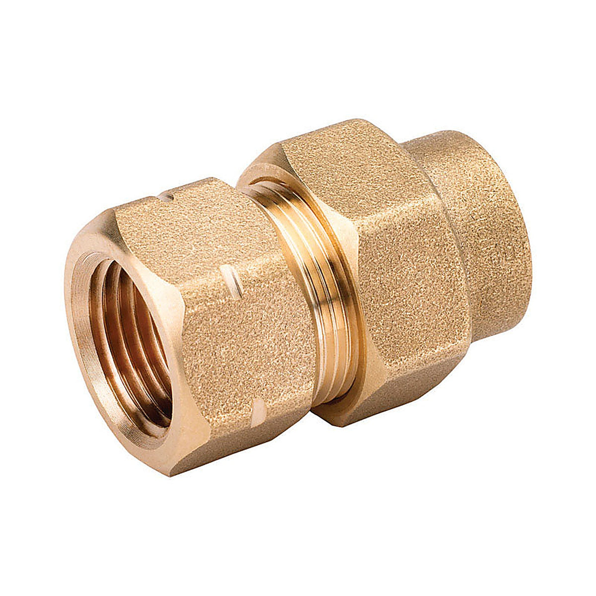 Home-Flex 11-435-007 3/4 in. Compression x 3/4 in. Dia. FPT Brass Female Adapter