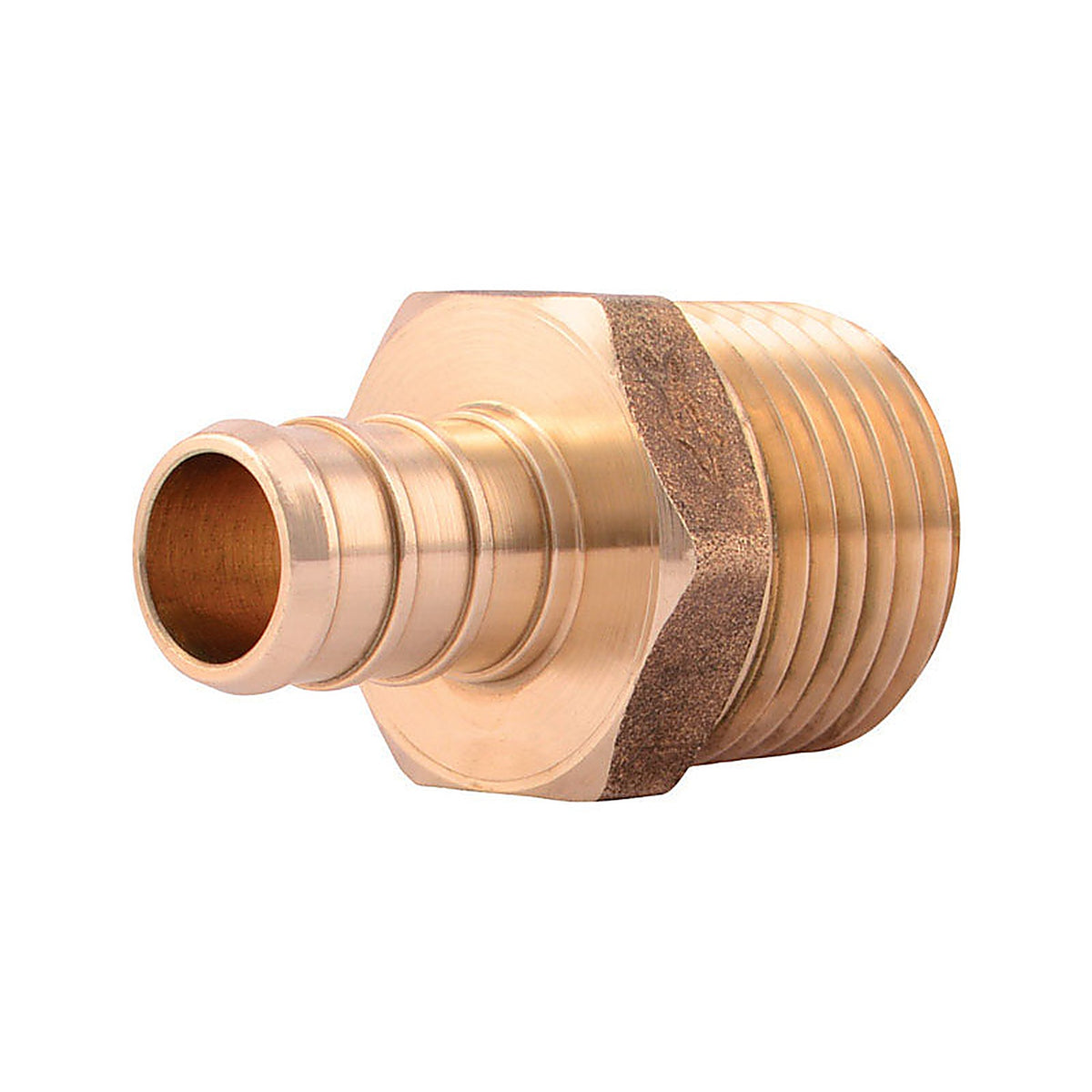 SharkBite UC120LFCP25 1/2 in. PEX x 1/2 in. Dia. MPT Adapter