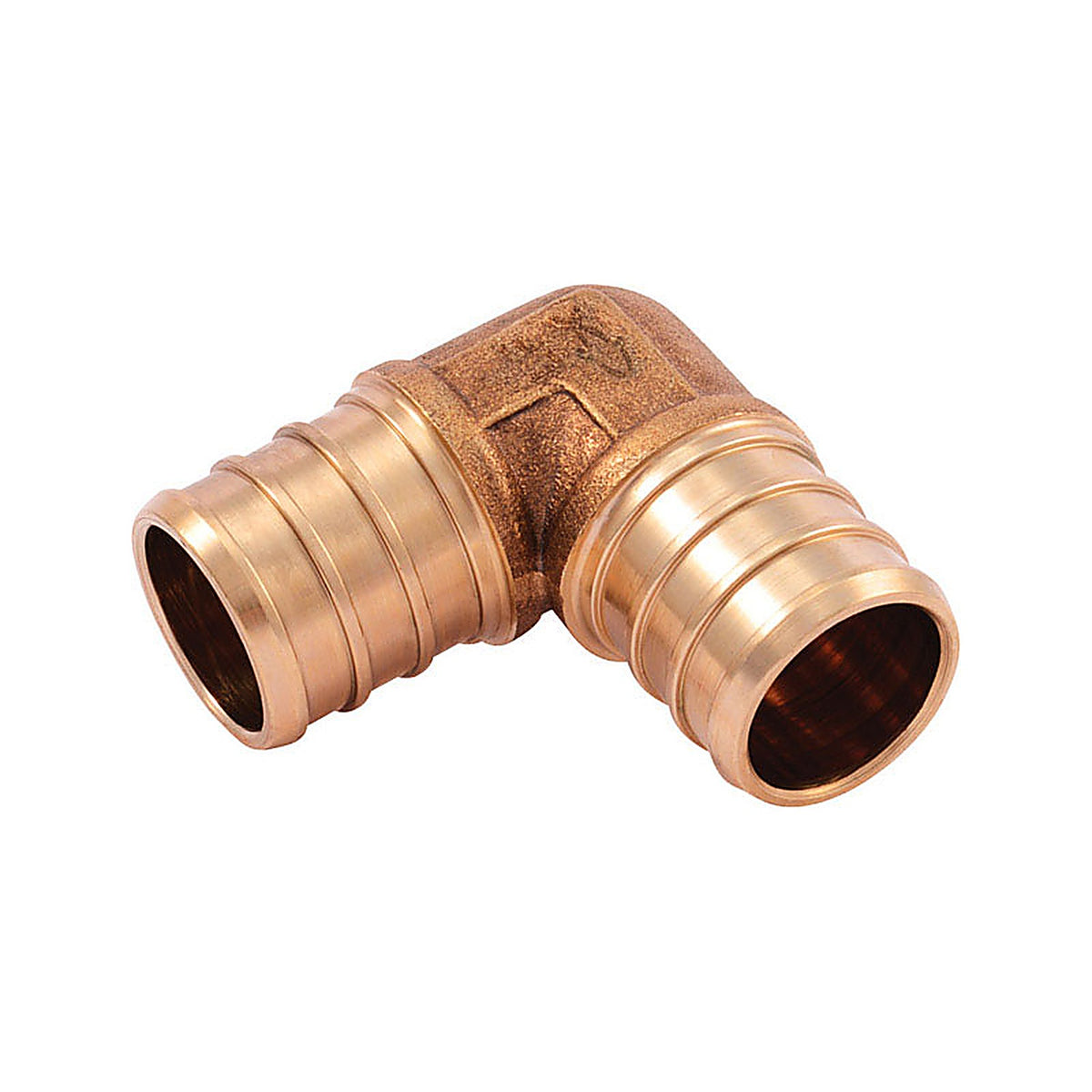 SharkBite UC256LFCP25 3/4 in. PEX x 3/4 in. Dia. PEX Brass Elbow