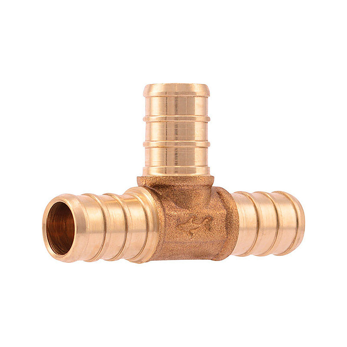 SharkBite UC362LFCP25 1/2 in. PEX x 1/2 in. Dia. PEX Brass Tee