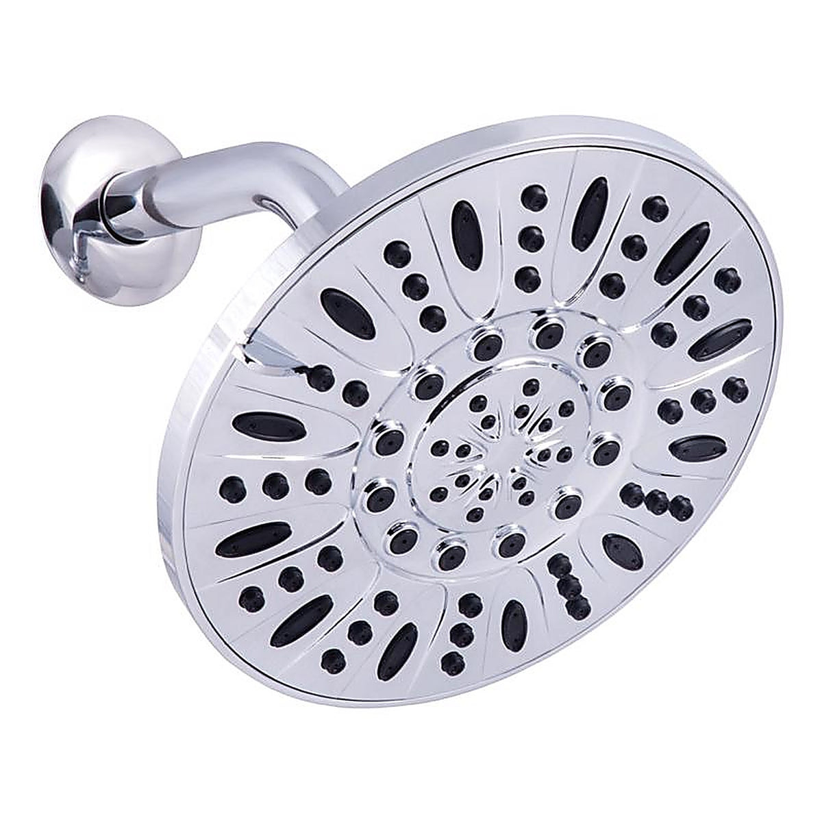 OakBrook 520A3372CCP-WS Chrome PVC 3 settings Wallmount Showerhead 1.8 gal.