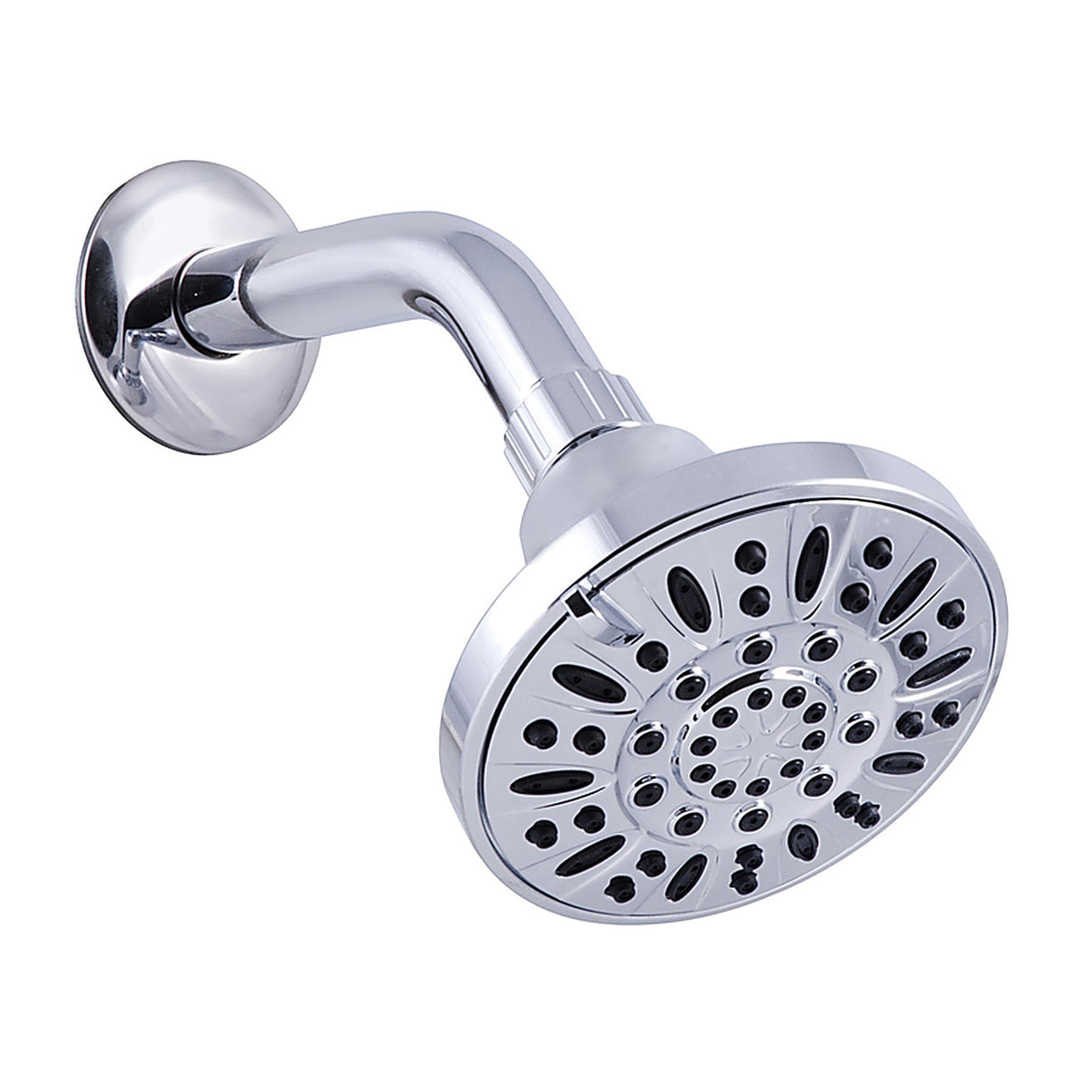 OakBrook 520A3355CCP-WS Chrome PVC 3 settings Wallmount Showerhead 1.8 gal.