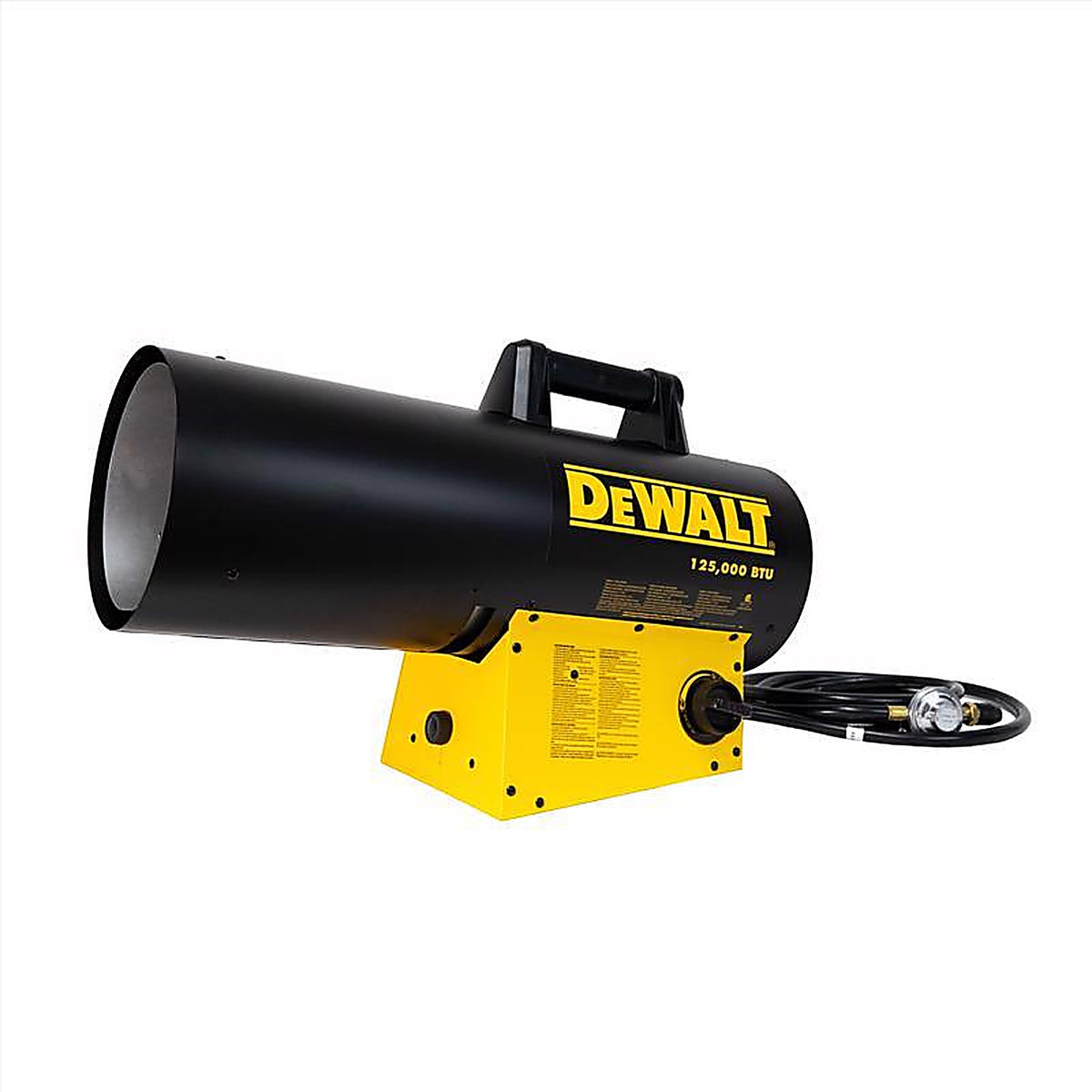 DeWalt F340755 125,000 Btu/h 3000 sq ft Forced Air Propane Portable Heater