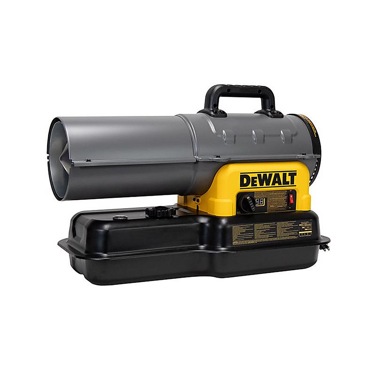 DeWalt F340761 75,000 Btu/h 1750 sq ft Forced Air Kerosene Heater