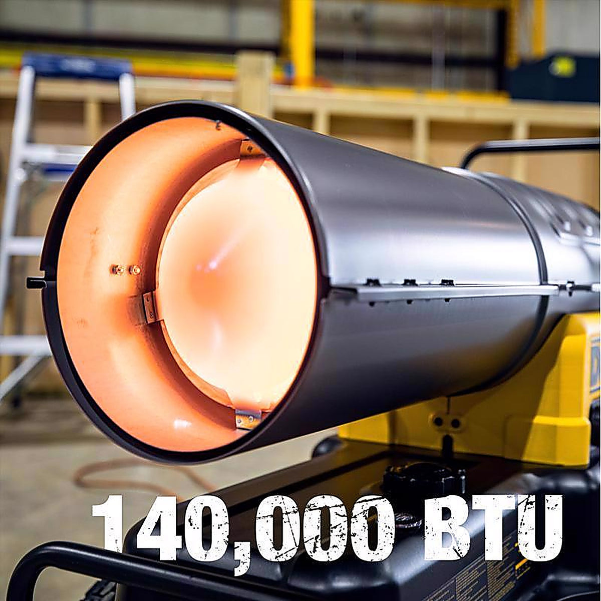 DeWalt F340768 135,000 Btu/h 3000 sq ft Forced Air Kerosene Heater