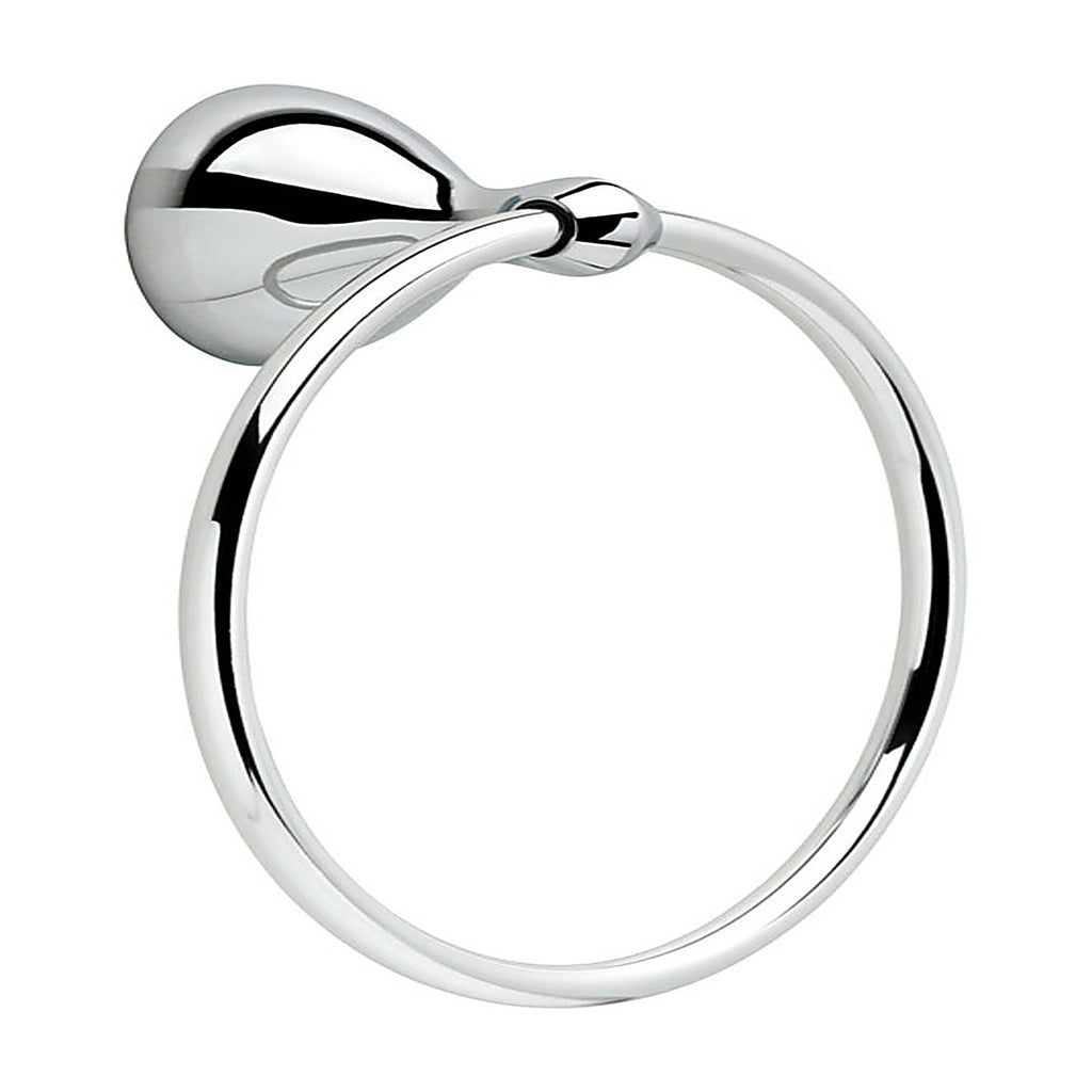 Delta FNDS46-PC Foundations Chrome Silver Towel Ring Die Cast Zinc