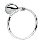 Delta FNDS46-PC Foundations Chrome Silver Towel Ring Die Cast Zinc