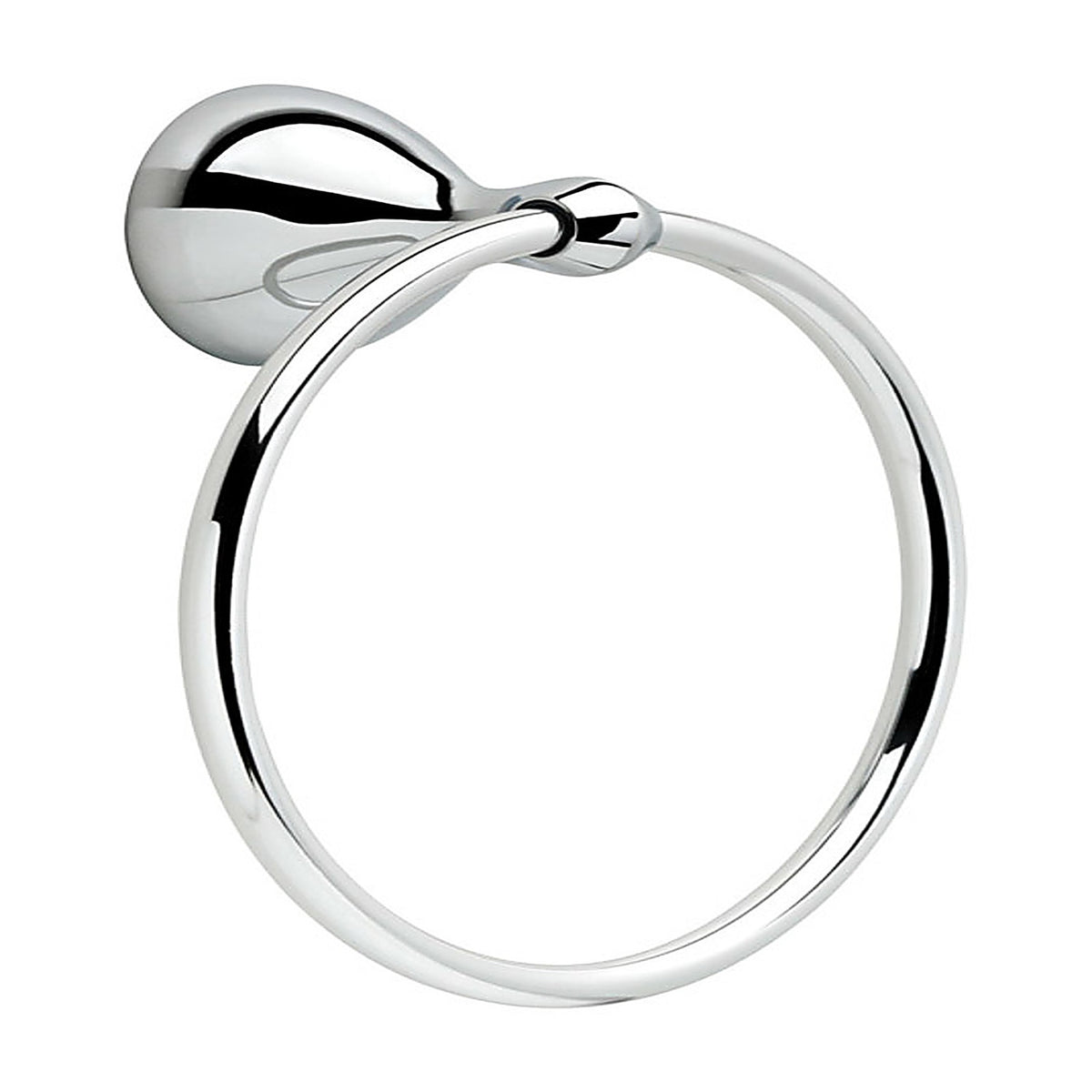 Delta FNDS46-PC Foundations Chrome Silver Towel Ring Die Cast Zinc