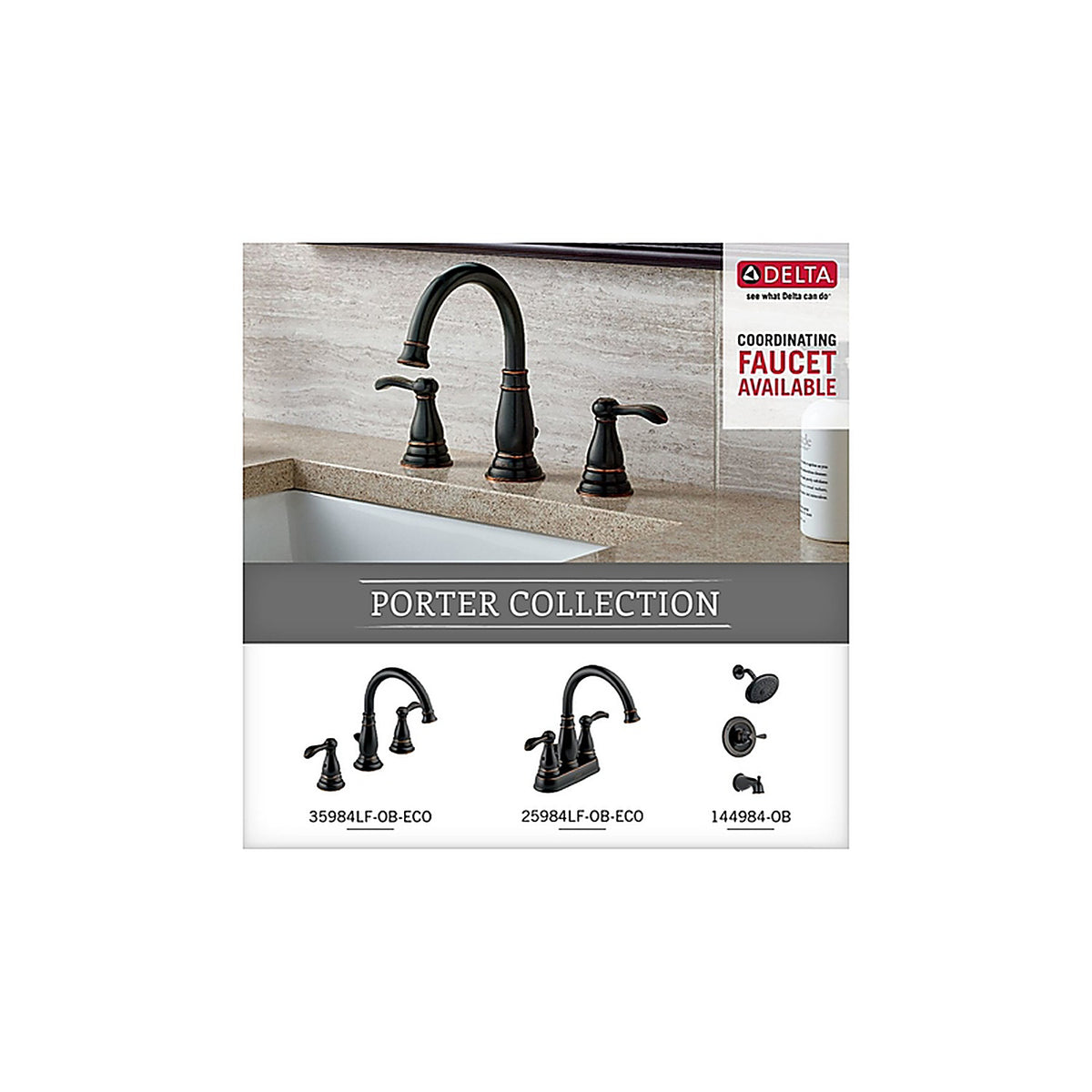 Delta 78424-OB1 Porter Oil Rubbed Bronze Towel Bar 24 in. L Die Cast Zinc