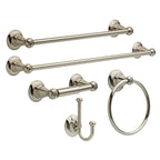 Delta 78435-BN1 Porter 5.98 in. H X 3.78 in. W X 2.95 in. L Brushed Nickel Robe Hook